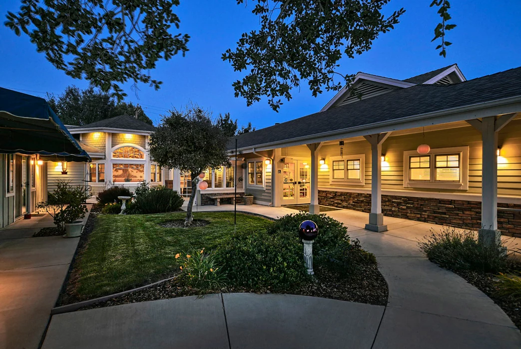 Friendship House at twilight